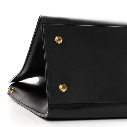 Louis Vuitton Calfskin City Steamer XL Black Creme Bourgogne 8 of 9