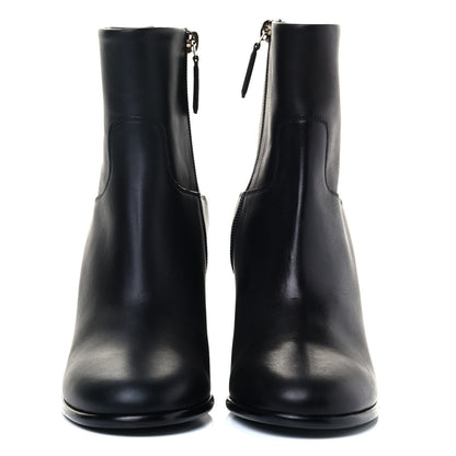Chanel Calfskin CC Short Boots 38 Black 2 of 8