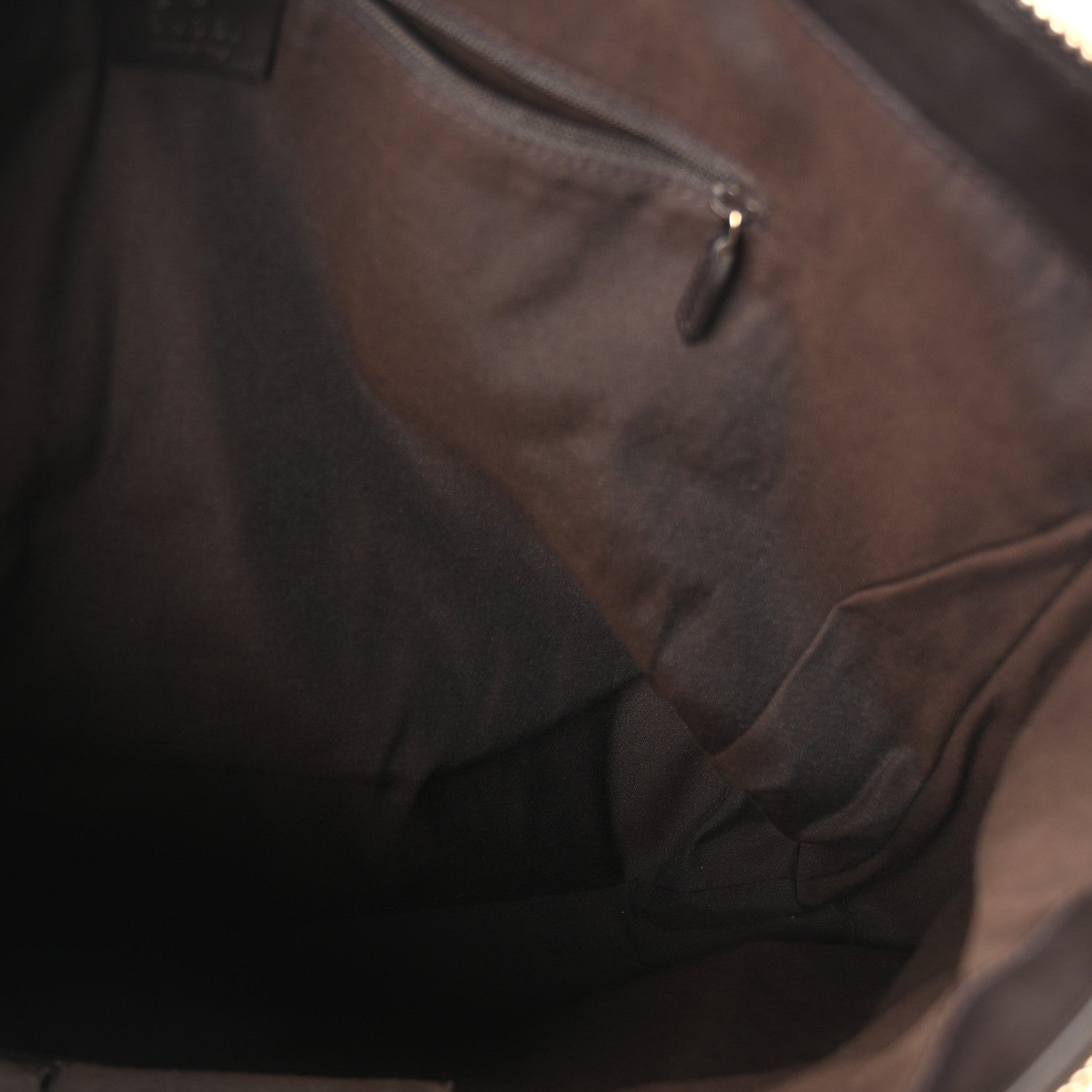 Gucci Guccissima Large Business Tote Dark Brown 5 of 10