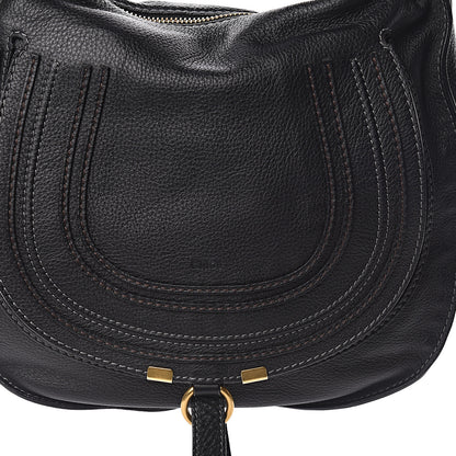 Chloe Calfskin Medium Marcie Hobo Black 10 of 10