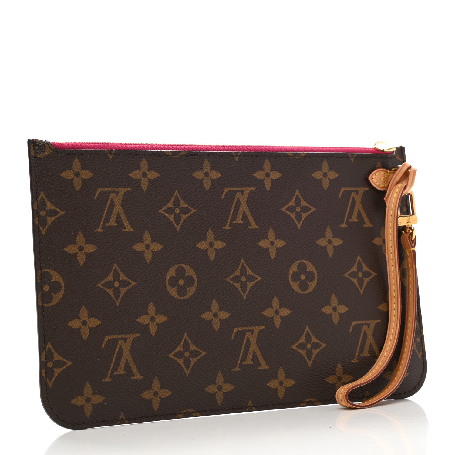 Louis Vuitton Monogram Neverfull MM GM Pochette Pivoine 3 of 9
