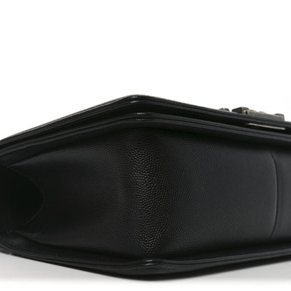 Chanel Caviar Quilted Medium Boy Flap Black 9 of 10