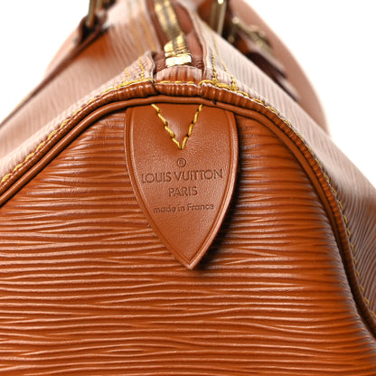 Louis Vuitton Epi Keepall 45 Cipango 8 of 15
