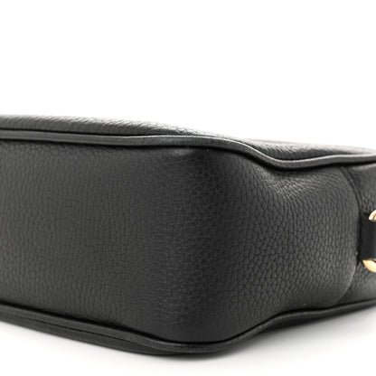 Gucci Pebbled Calfskin Small Soho Disco Bag Black 10 of 17