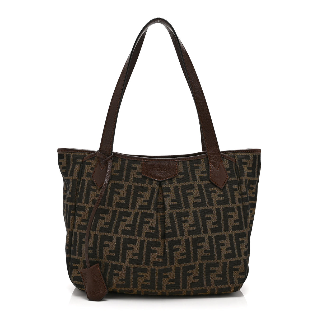 Zucca Vitello Artic Medium Shopping Tote Tobacco Castagna