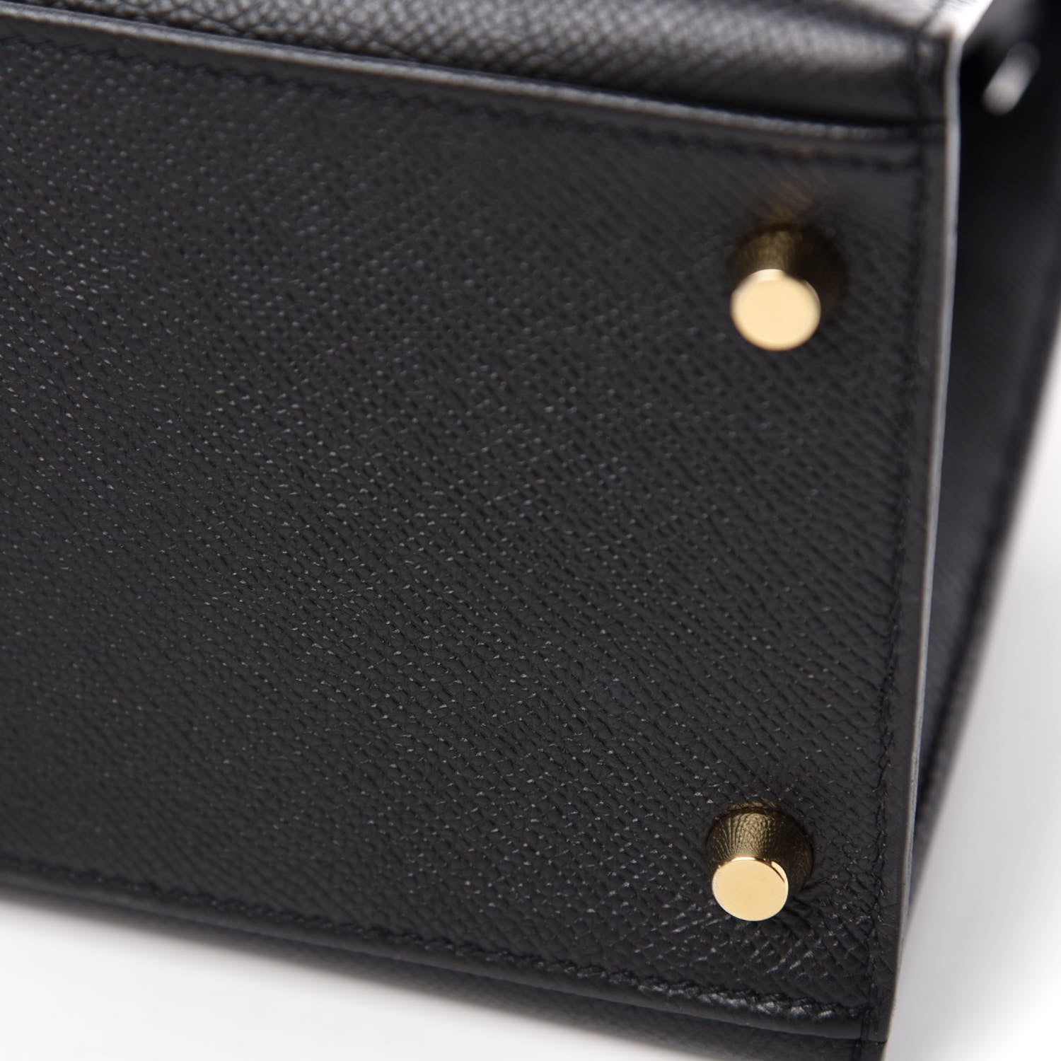 Hermes Epsom Kelly Sellier 28 Black 8 of 12