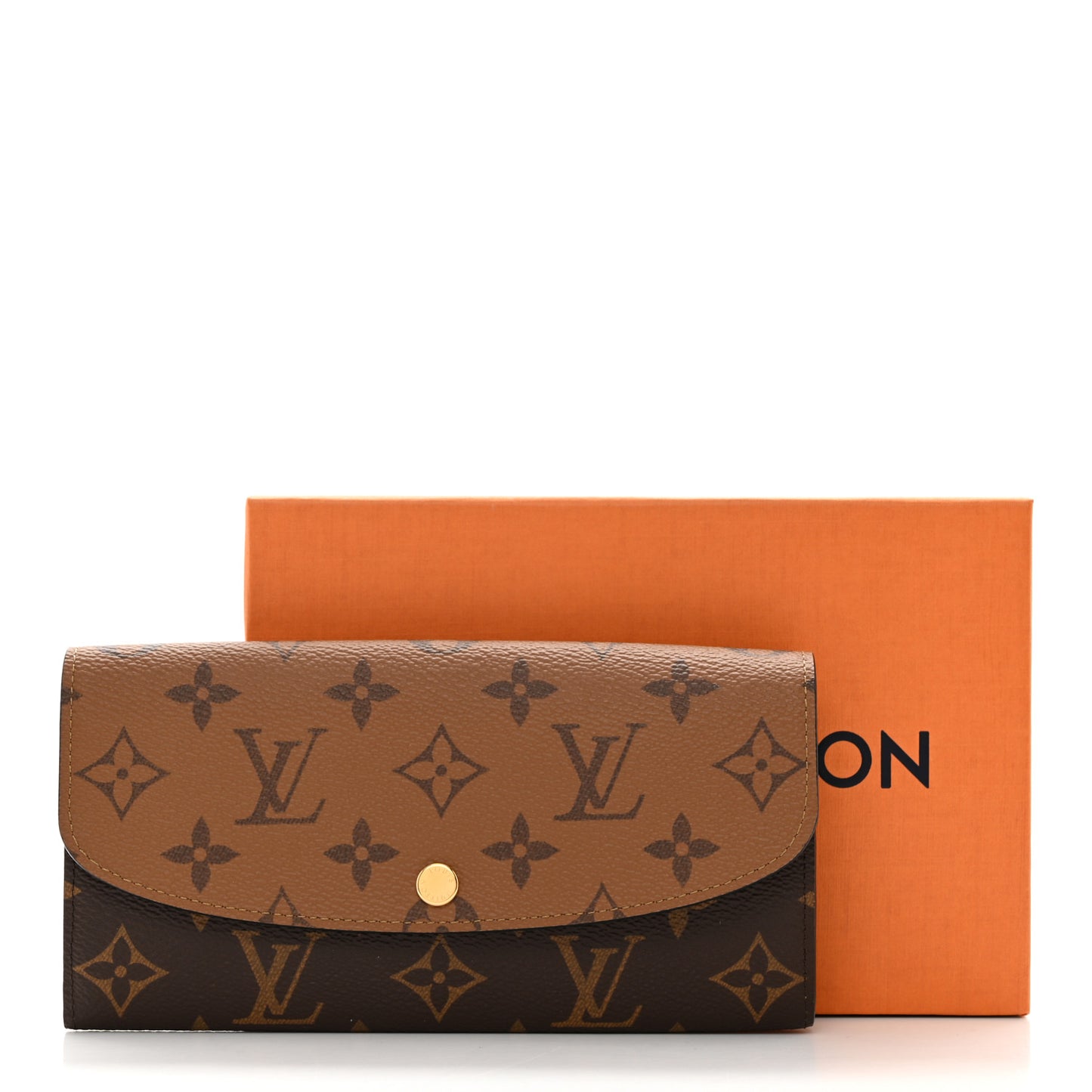 Reverse Monogram Emilie Wallet