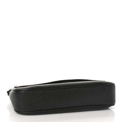 Gucci Pebbled Calfskin Medium Soho Flap Crossbody Black 4 of 9