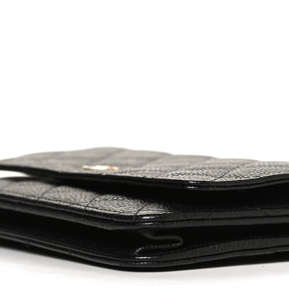 Chanel Caviar Quilted Wallet On Chain WOC Black 9 of 10