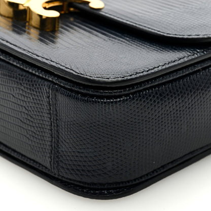 Celine Lizard Teen Triomphe Navy Blue 9 of 10