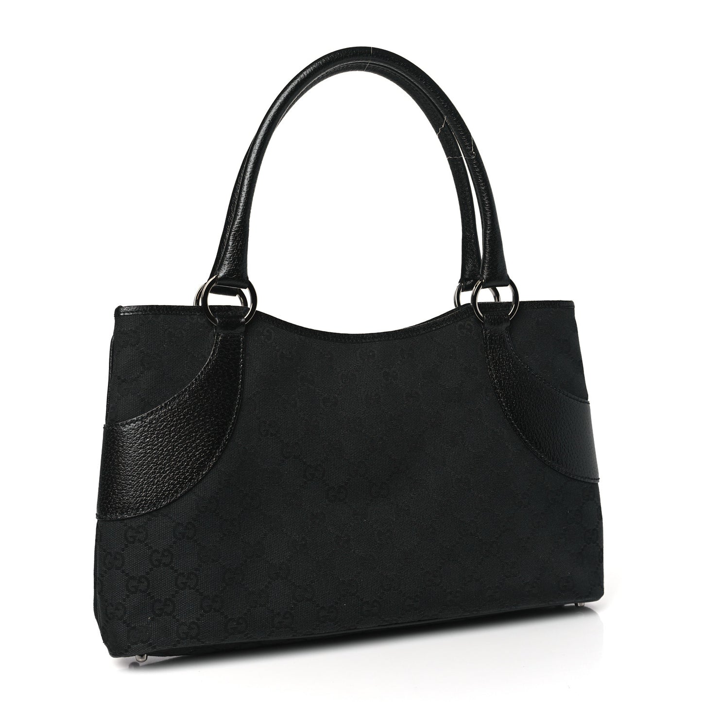 Monogram Shoulder Bag Black