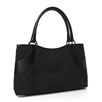 Gucci Monogram Shoulder Bag Black 4 of 10