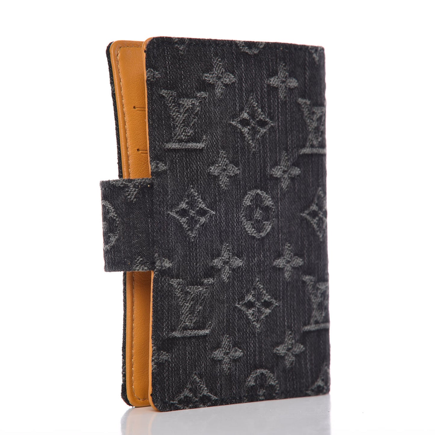 Denim Monogram Agenda PM Black
