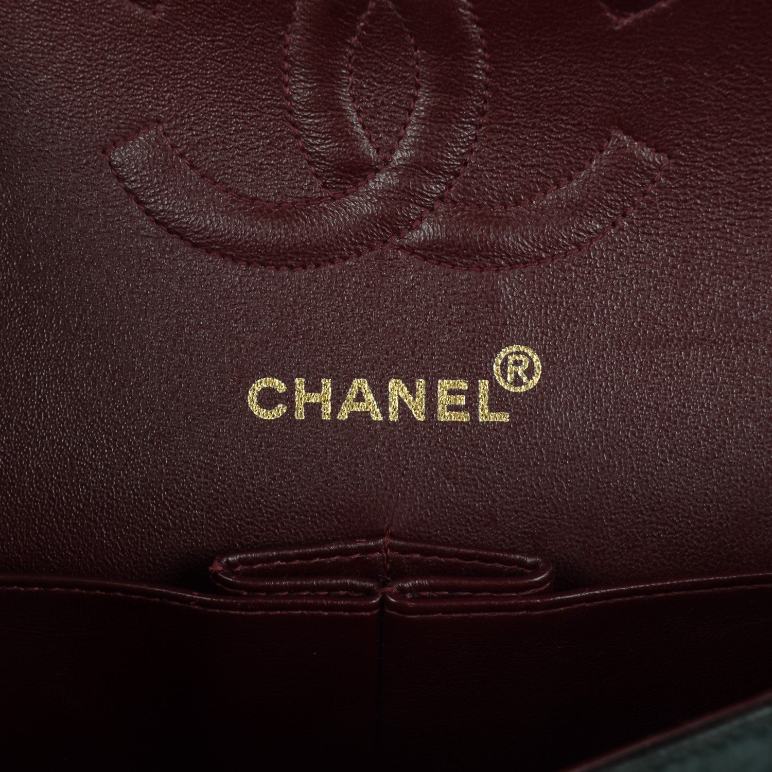 Chanel Lambskin Quilted Medium Double Flap Black 8 of 10
