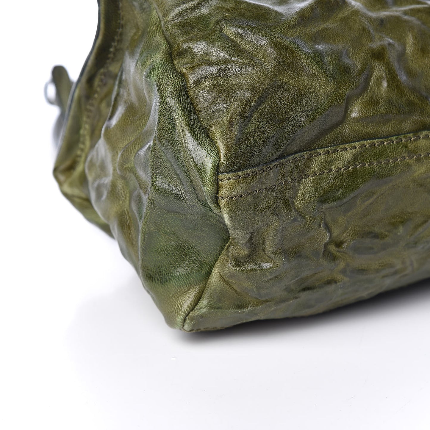 Tumbled Sheepskin Mini Pandora Khaki
