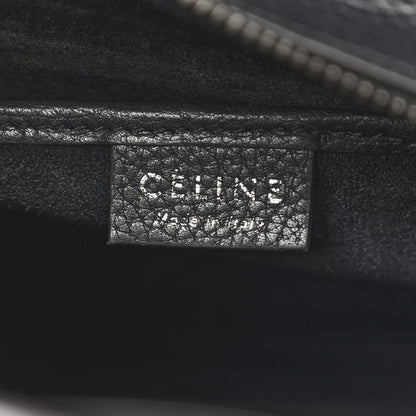 Celine Drummed Calfskin Nano Luggage Black 6 of 15