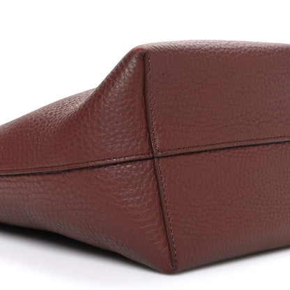 The Row Grained Calfskin Small N/S Park Tote Burnt Wood 8 of 10