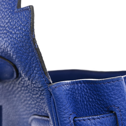 Hermes Togo Kelly Retourne 35 Bleu Electrique 12 of 15