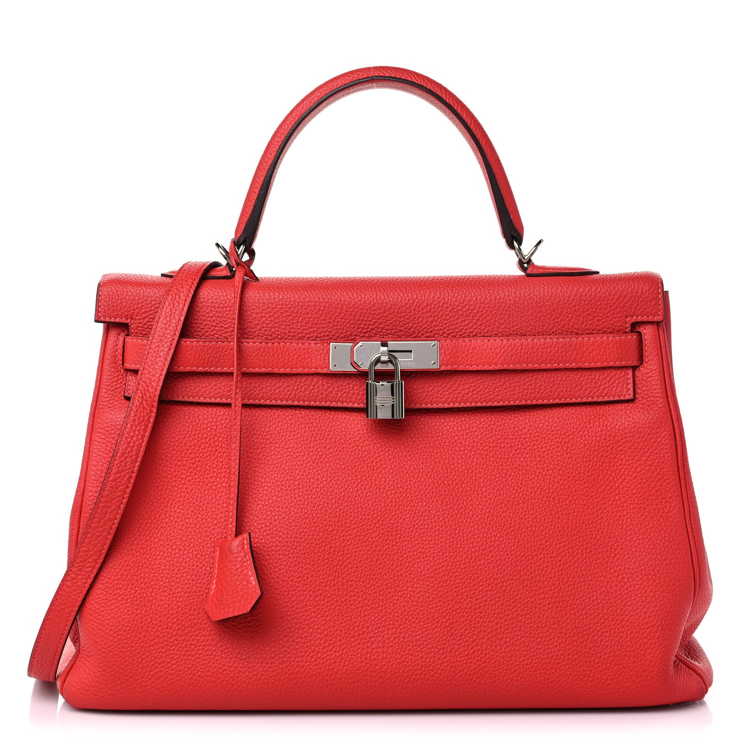 Hermes Togo Kelly Retourne 35 Capucine 1 of 11