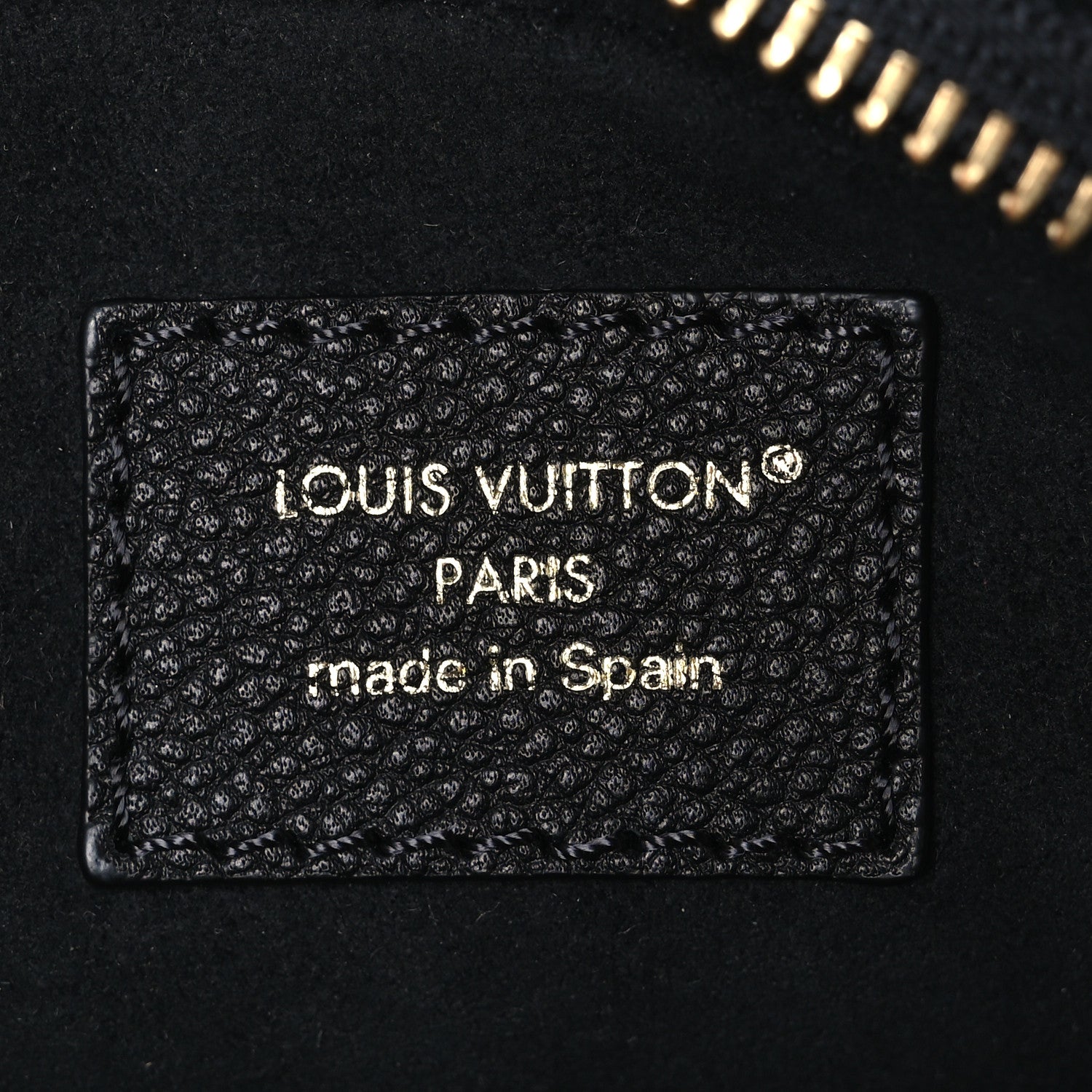 Louis Vuitton Empreinte Monogram Tiny Camera Bag Black 5 of 10