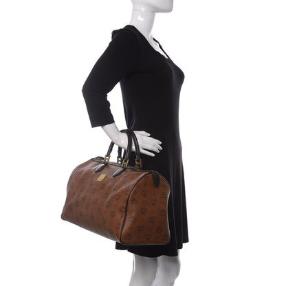 MCM Visetos Essential Duffle Bag Cognac 2 of 10