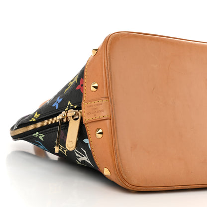 Louis Vuitton Monogram Multicolor Alma Black 9 of 13