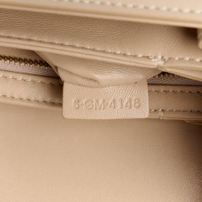 Celine Shiny Calfskin Medium Triomphe Nude 7 of 12