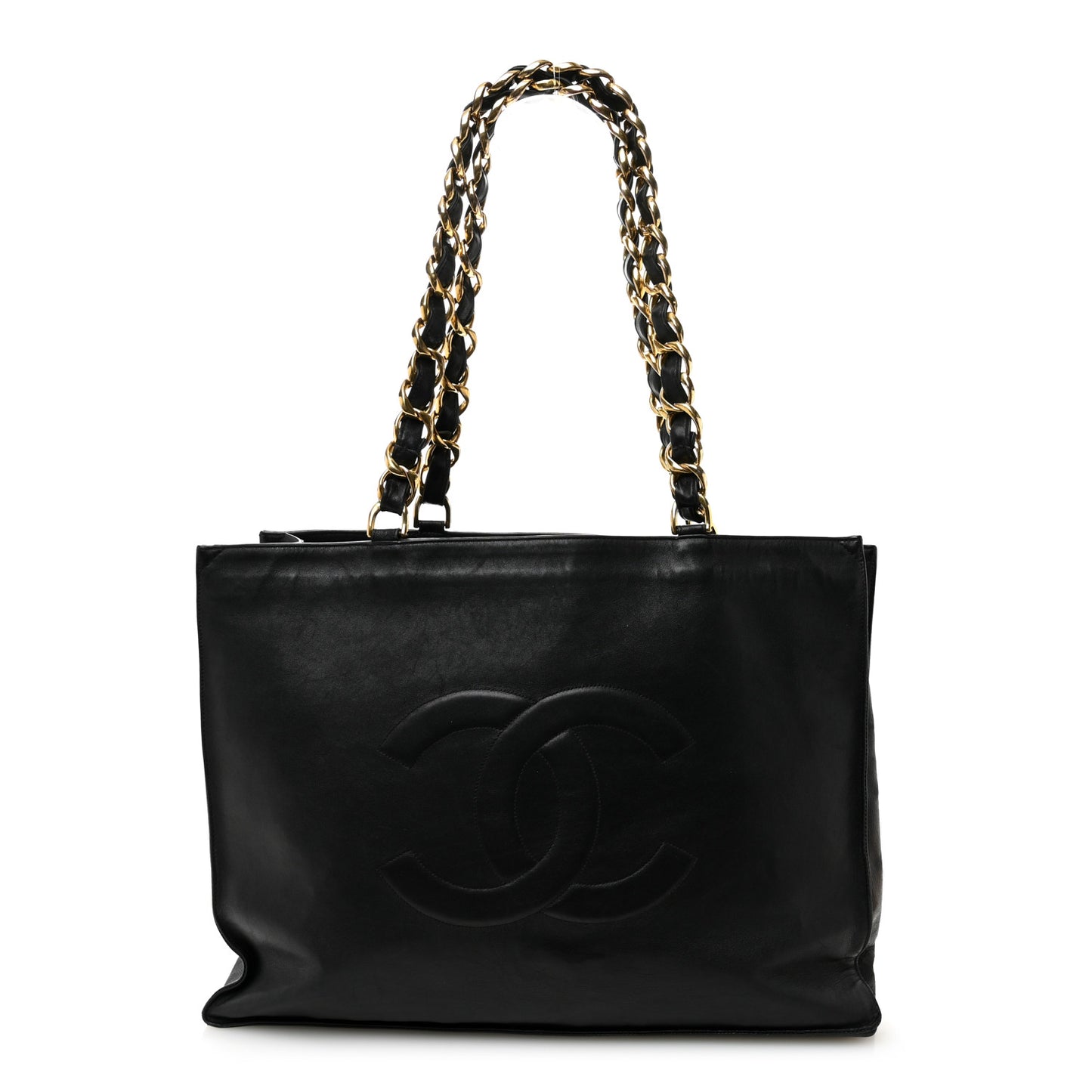 Lambskin CC Tote Black