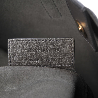 Saint Laurent Calfskin Large Shopping Tote Black Earth 9 of 9