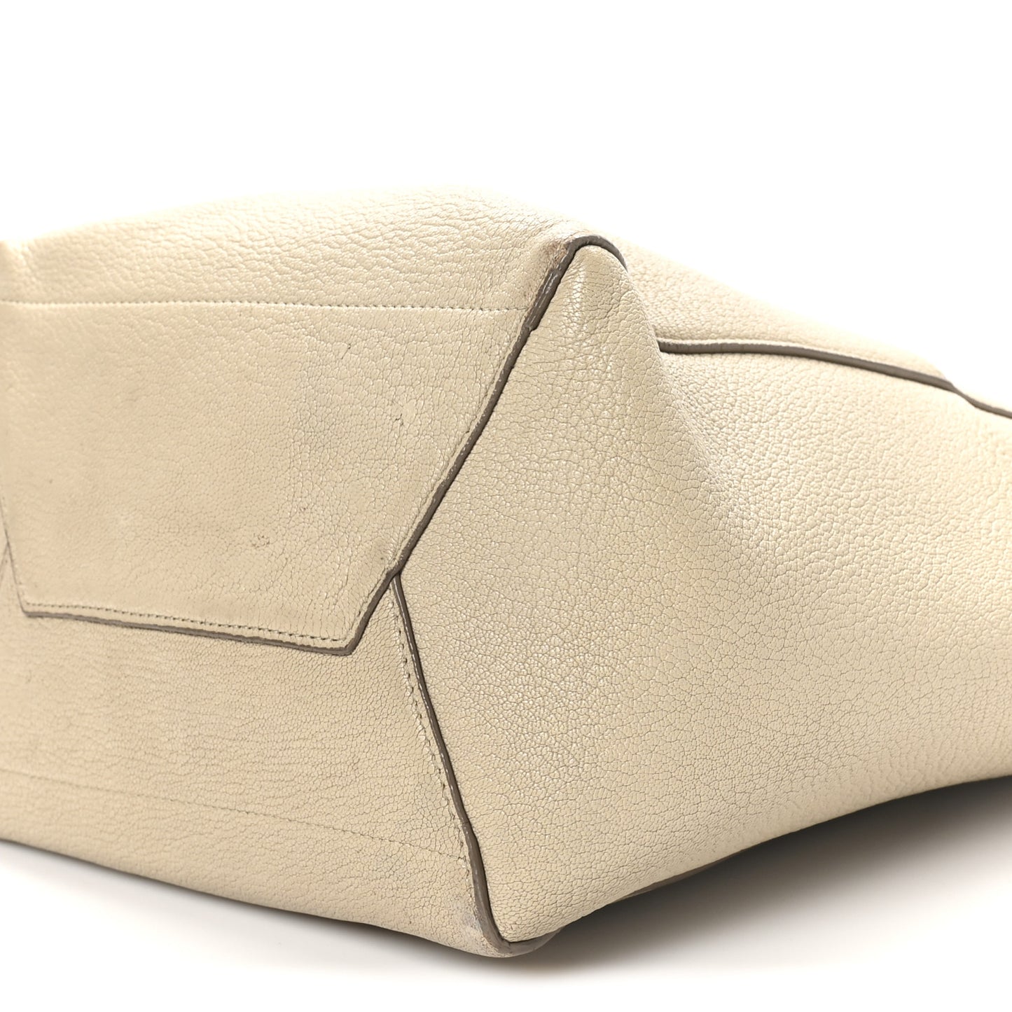 Goatskin Sangle Bucket Bag Dune