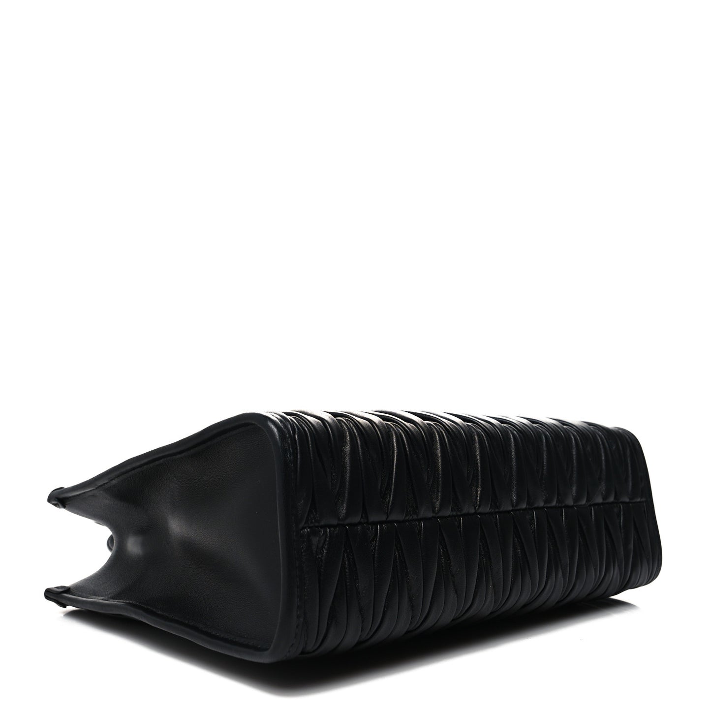 Nappa Matelasse Tote Bag Black