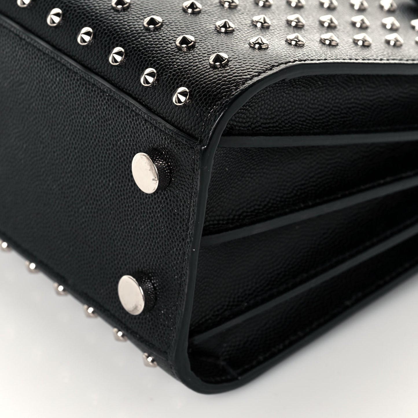 Grain De Poudre Studded Nano Sac De Jour Black