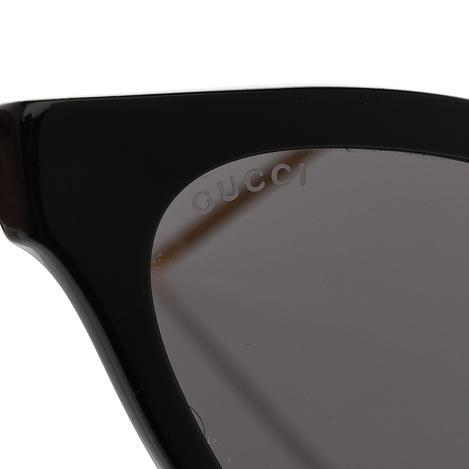 Gucci Acetate Cat Eye GG0708S Sunglasses Black 7 of 8
