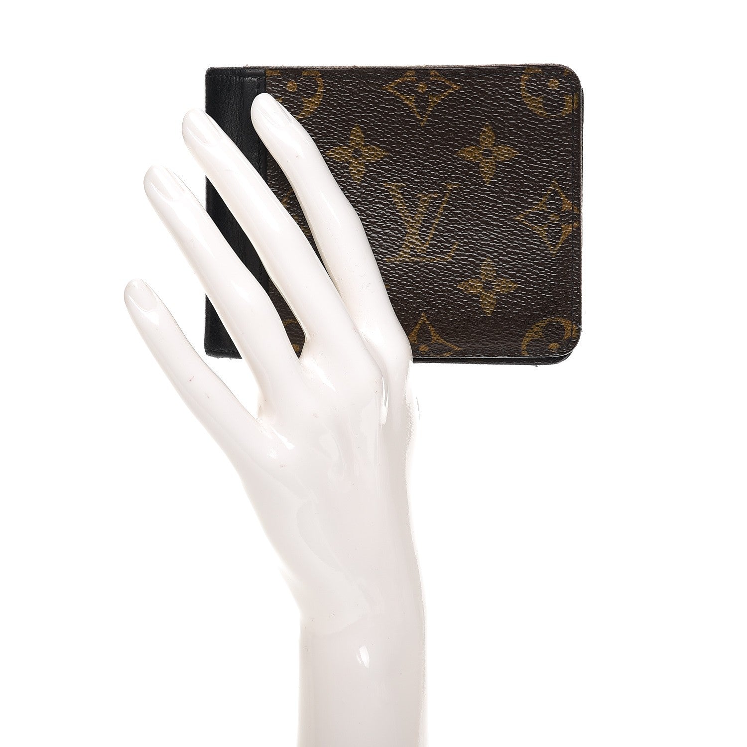 Louis Vuitton Monogram Macassar Gaspar Wallet 2 of 13