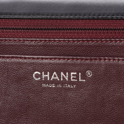 Chanel Lambskin Quilted Maxi Single Flap Black 6 of 8