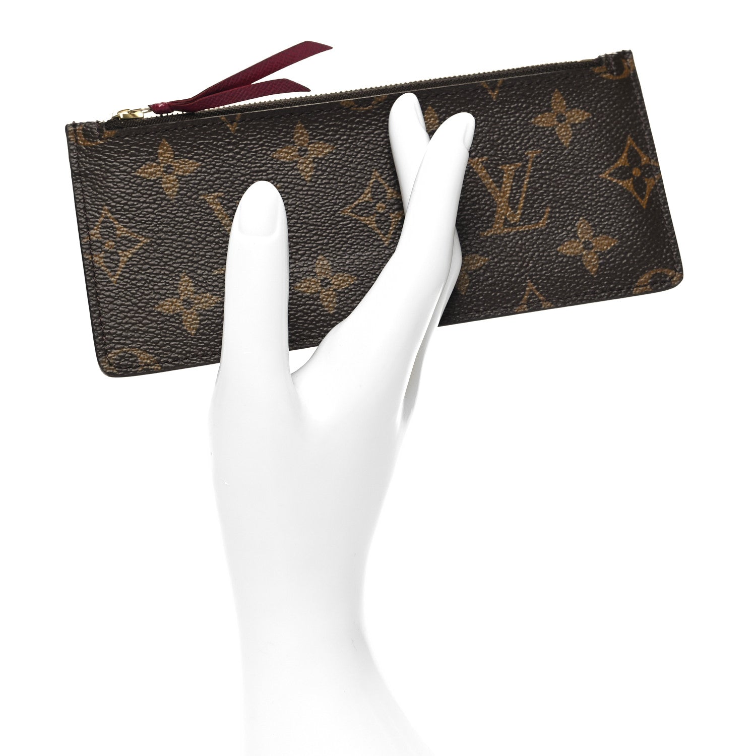 Louis Vuitton Monogram Josephine Wallet Zippered Insert Fuchsia 2 of 8