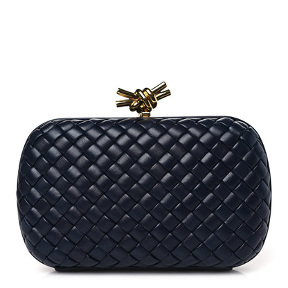 Bottega Veneta Nappa Intrecciato Knot Clutch Space 1 of 9