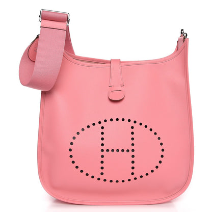 Hermes Epsom Evelyne III GM Rose Confetti 1 of 7