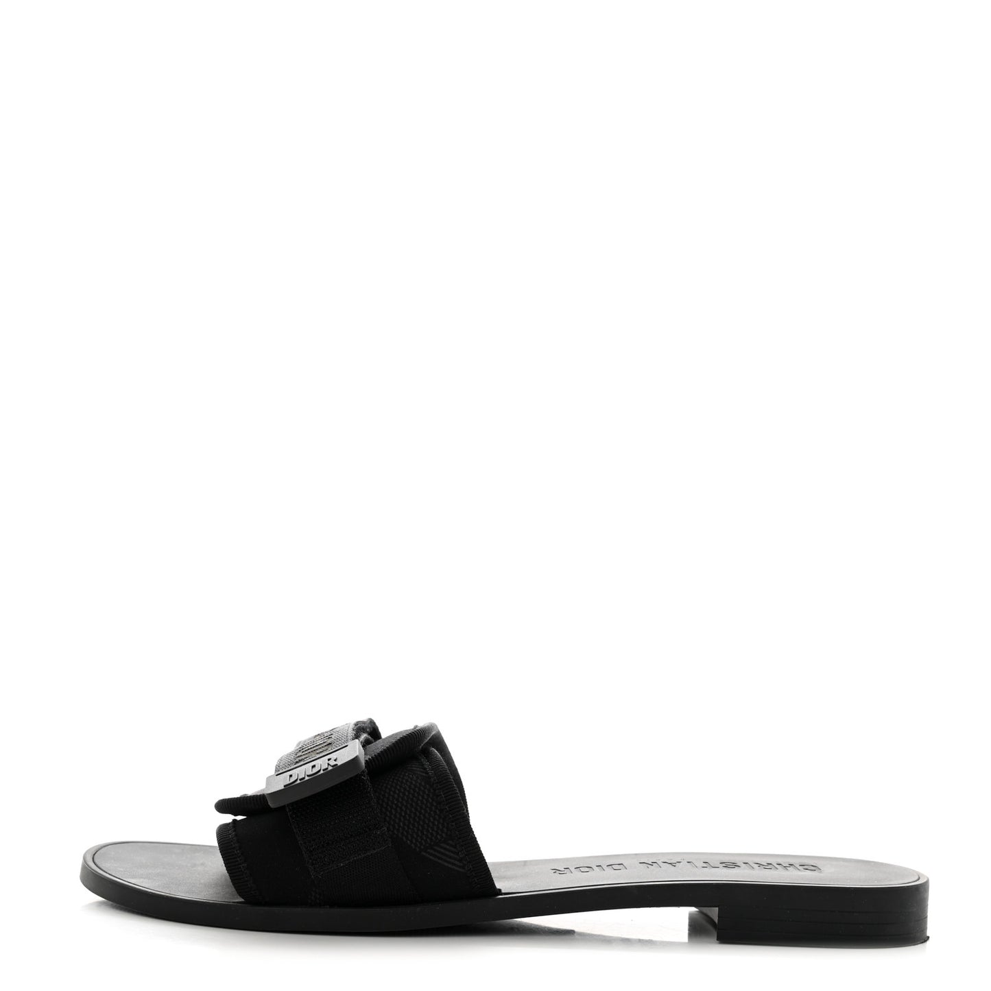 Technical Stretch Fabric Camouflage Dio(r)evolution Slide Sandals 40 Black Military