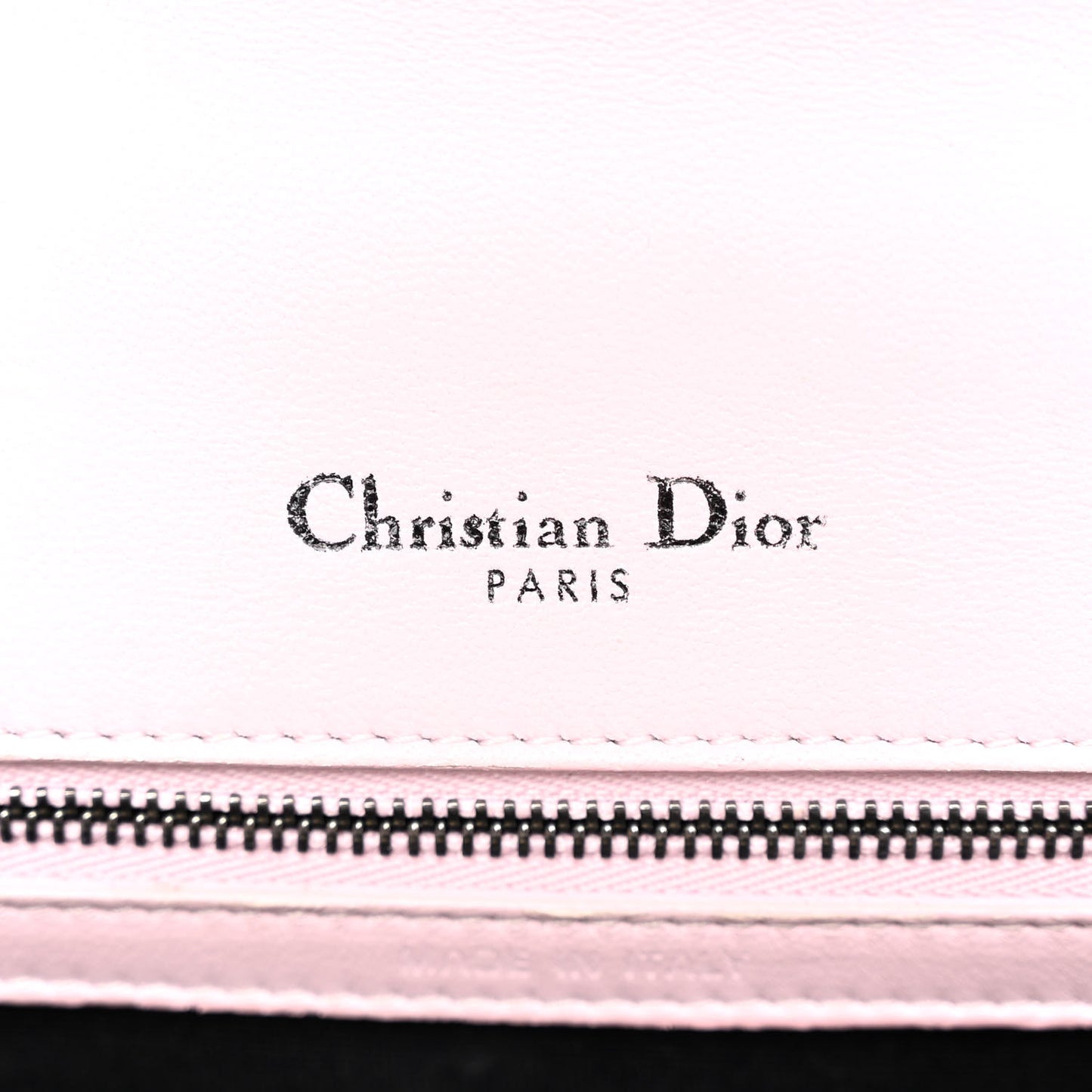 Ceramic Effect Deerskin Small Diorama Flap Bag Pink