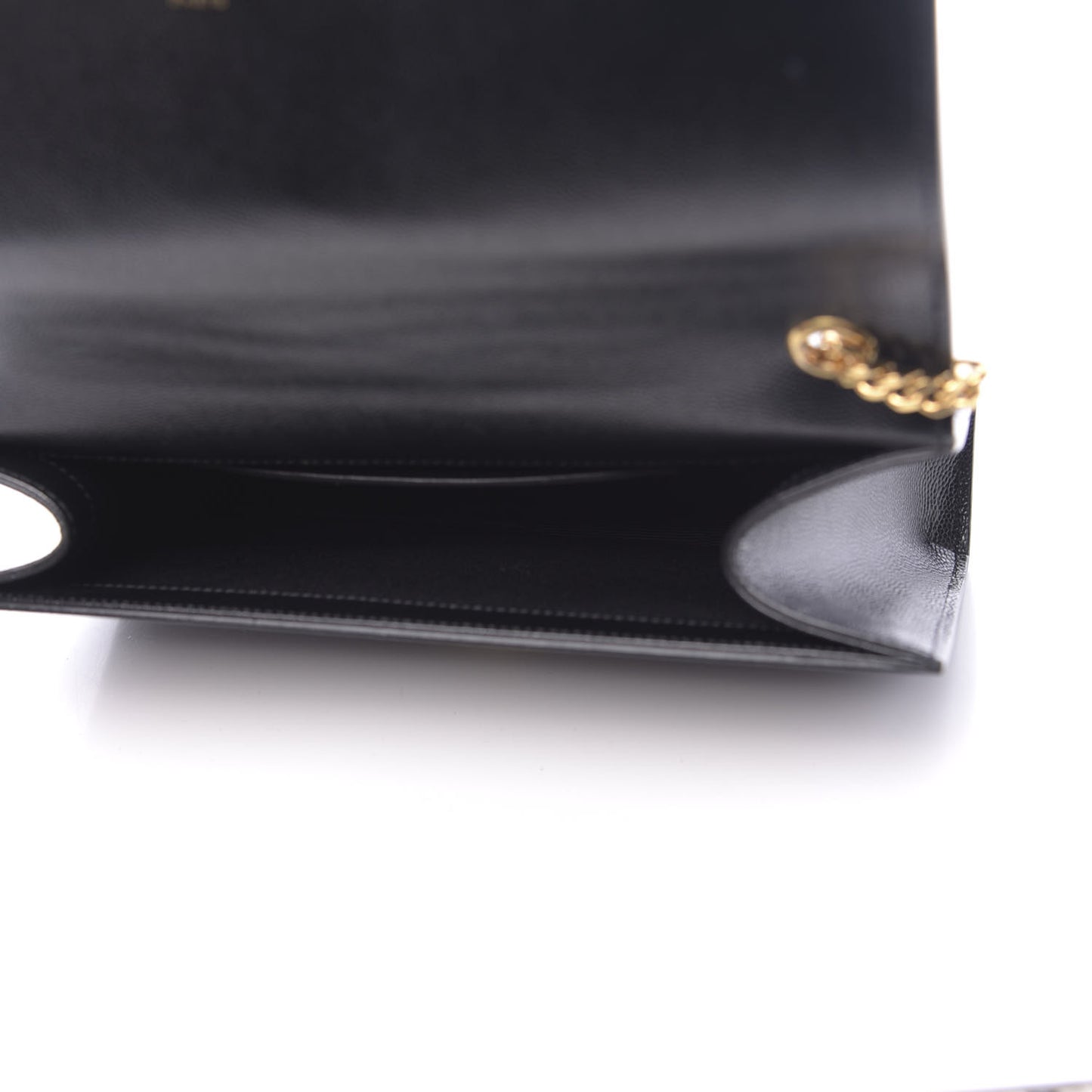 Grain De Poudre Medium Classic Monogram Kate Satchel Black