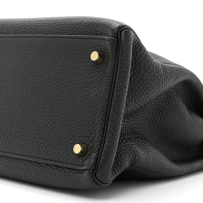 Hermes Togo Kelly Retourne 32 Black 8 of 15