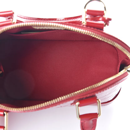 Louis Vuitton Vernis Alma BB Pomme D'Amour 5 of 9