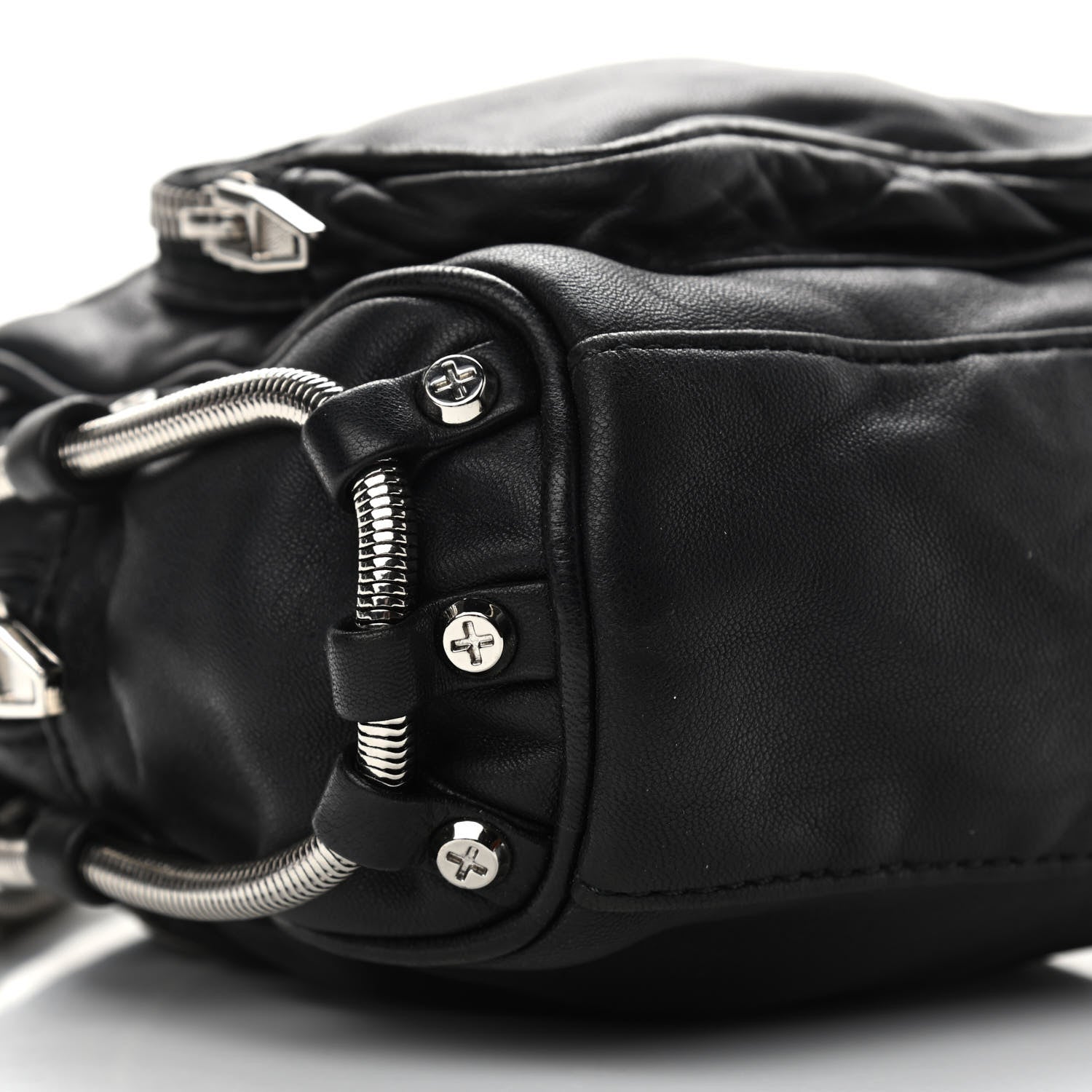 Alexander Wang Lambskin Mini Brenda Chain Camera Bag Black 8 of 9