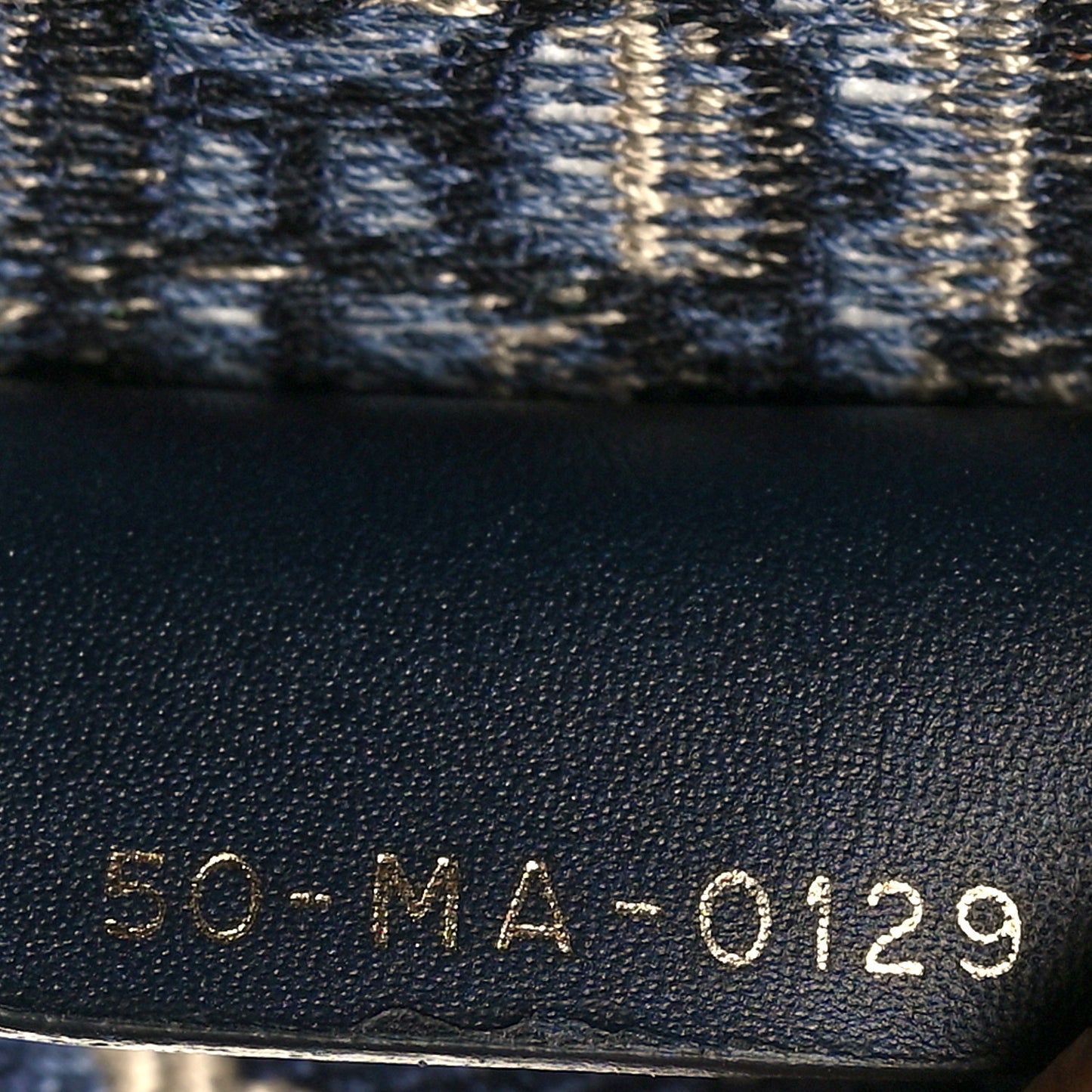 Oblique Large Book Tote Blue Multicolor