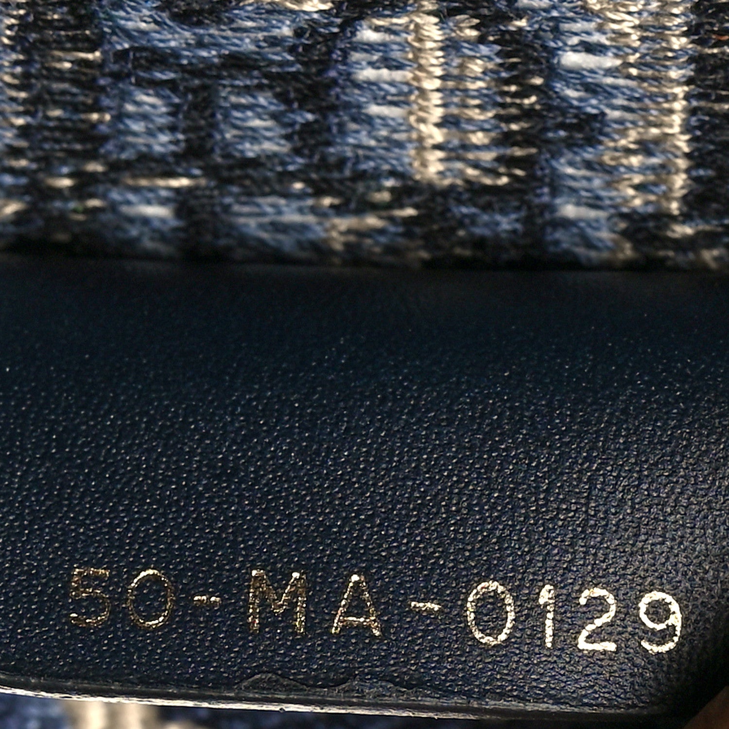 Christian Dior Oblique Large Book Tote Blue Multicolor 8 of 12