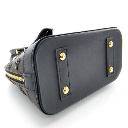 Louis Vuitton Monogram Sequins Eclipse Alma BB Black 4 of 7