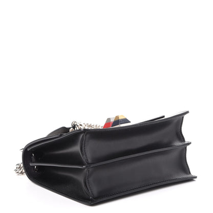 Fendi Vitello Liberty Studded Small Kan I Shoulder Bag Black Multicolor 4 of 7