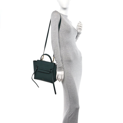 Celine Grained Calfskin Micro Belt Bag Amazone 2 of 12