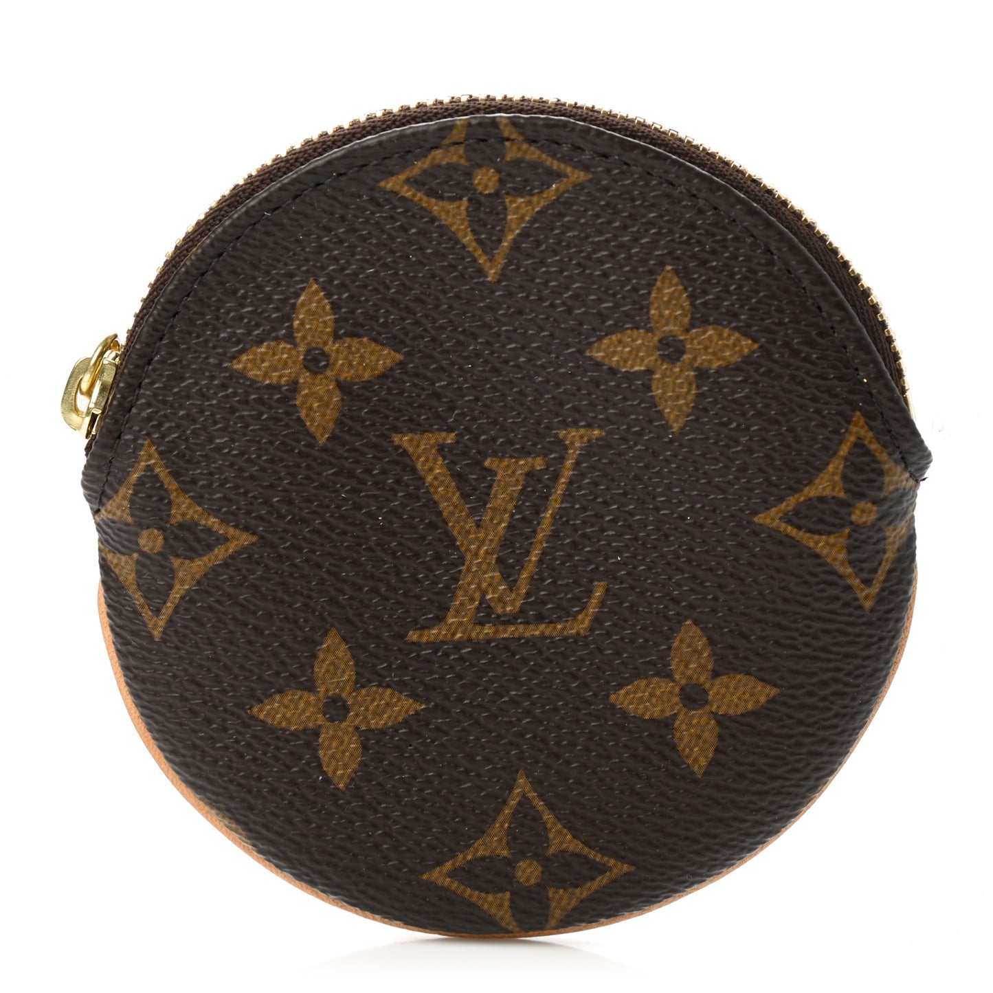 Monogram Round Coin Purse